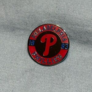 Philadelphia Phillies Red and Blue Collector Pin